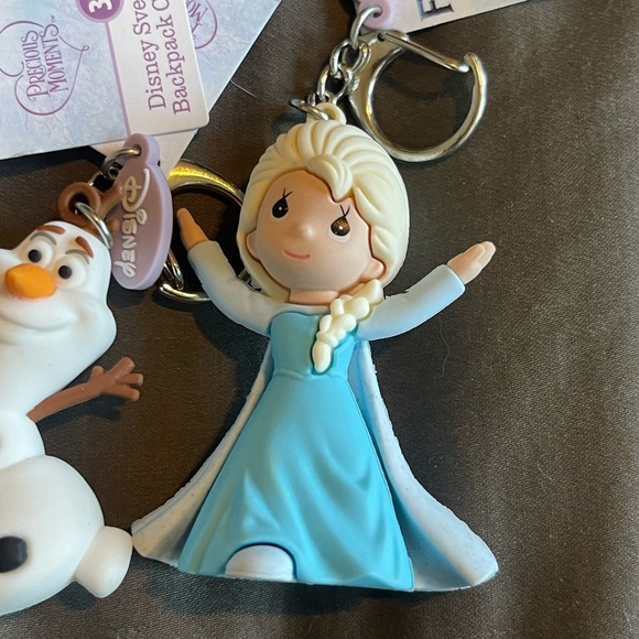 Disney Frozen Character Keychains / Backpack Clips - Picture 3 of 10